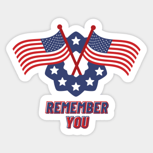 Remember You Sticker